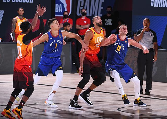 上海队绝杀掘金，戈贝尔带队取胜